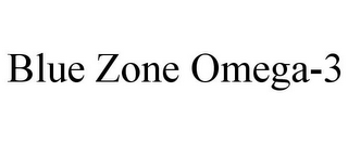 BLUE ZONE OMEGA-3