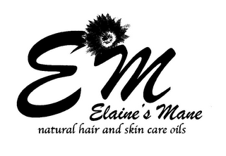 EM ELAINE'S MANE NATURAL HAIR AND SKIN OILS