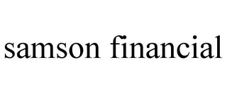SAMSON FINANCIAL