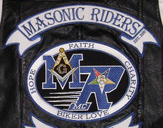 MR G MC HOPE FAITH CHARITY BIKER LOVE MASONIC RIDERS EST. 2007