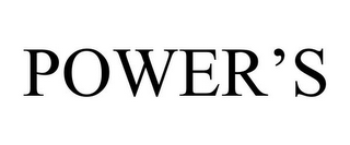 POWER'S