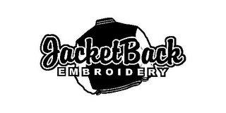 JACKETBACK E M B R O I D E R Y