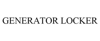 GENERATOR LOCKER