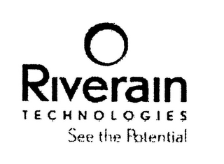 RIVERAIN TECHNOLOGIES SEE THE POTENTIAL