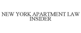 NEW YORK APARTMENT LAW INSIDER