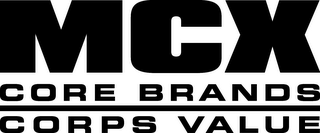 MCX CORE BRANDS CORPS VALUES