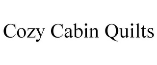 COZY CABIN QUILTS