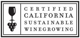 CERTIFIED CALIFORNIA SUSTAINABLE WINEGROWING