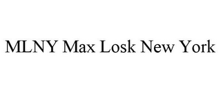 MLNY MAX LOSK NEW YORK