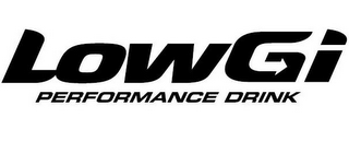 LOWGI PERFORMANCE DRINK