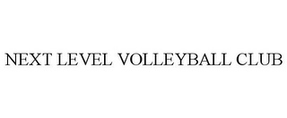 NEXT LEVEL VOLLEYBALL CLUB