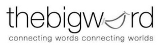 THEBIGWORD CONNECTING WORDS CONNECTING WORLDS