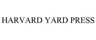 HARVARD YARD PRESS