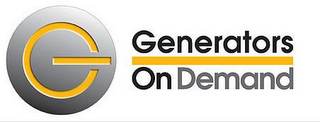 G GENERATORS ON DEMAND