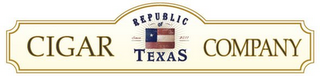 REPUBLIC OF TEXAS CIGAR COMPANY