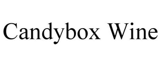CANDYBOX WINE