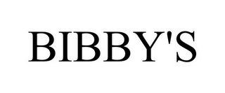 BIBBY'S