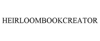 HEIRLOOMBOOKCREATOR