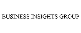 BUSINESS INSIGHTS GROUP