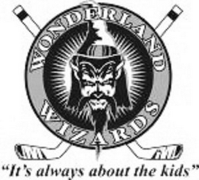 WONDERLAND WIZARDS "IT'S ALWAYS ABOUT THE KIDS"