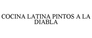 COCINA LATINA PINTOS A LA DIABLA