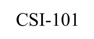 CSI-101