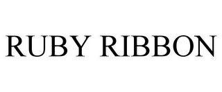 RUBY RIBBON