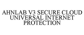 AHNLAB V3 SECURE CLOUD UNIVERSAL INTERNET PROTECTION