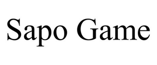 SAPO GAME