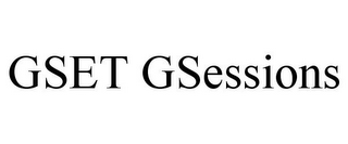 GSET GSESSIONS