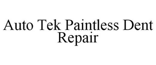 AUTO TEK PAINTLESS DENT REPAIR