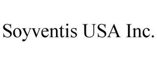 SOYVENTIS USA INC.