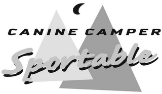 CANINE CAMPER SPORTABLE