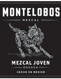 MONTELOBOS MEZCAL MEZCAL JOVEN OAXACA HECHO EN MEXICO