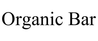 ORGANIC BAR