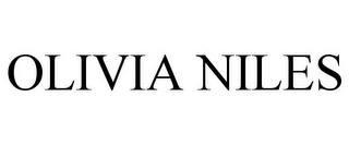 OLIVIA NILES