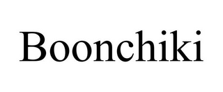 BOONCHIKI