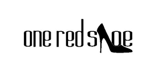 ONE RED SHOE