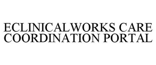 ECLINICALWORKS CARE COORDINATION PORTAL