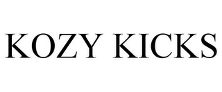 KOZY KICKS