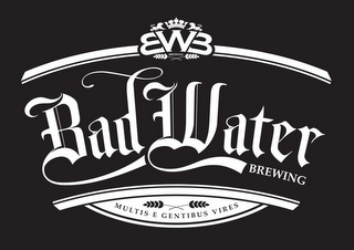 BWB BREWING BAD WATER BREWING MULTIS E GENTIBUS VIRES