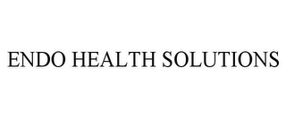 ENDO HEALTH SOLUTIONS