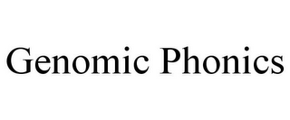 GENOMIC PHONICS