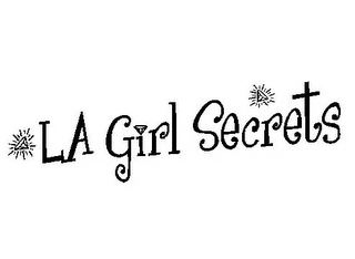 LA GIRL SECRETS