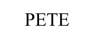 PETE