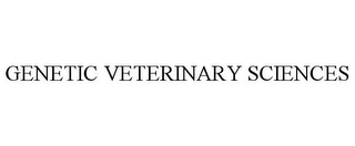 GENETIC VETERINARY SCIENCES