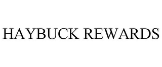 HAYBUCK REWARDS