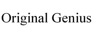 ORIGINAL GENIUS