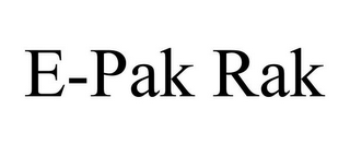 E-PAK RAK