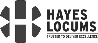 HAYES LOCUMS TRUSTED TO DELIVER EXCELLENCE